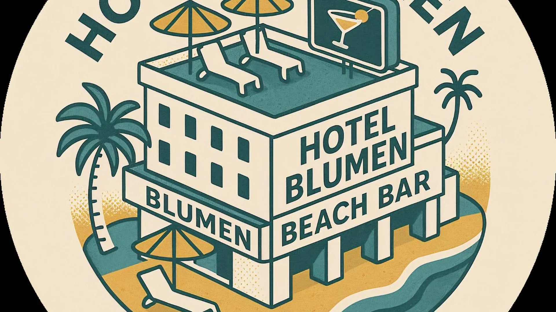 ***  Hotel Blumen リミニ イタリア